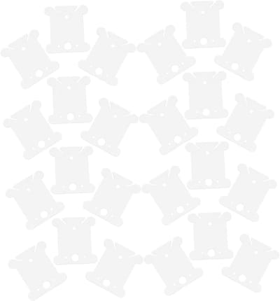 Kruissteek Draadopwindbord - Garenklossen Organizer - Handwerken Sorteren - Transparant Plastic - 4.00X3.80X0.10CM - Transparant