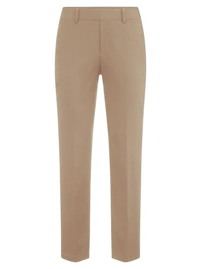 Slim Fit 7/8-broek Van Peter Hahn beige