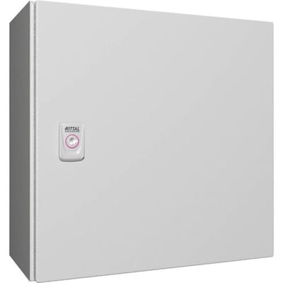 Rittal AX 1380.000 Schakelkast 380 x 380 x 210 Plaatstaal Grijs-wit (RAL 7035) 1 stuk(s)