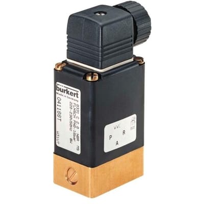 Magneetventiel 3/2-weg 32x46 mm SFB Flens NC Messing NBR 0-10bar/145psi 24VDC 0331 17626