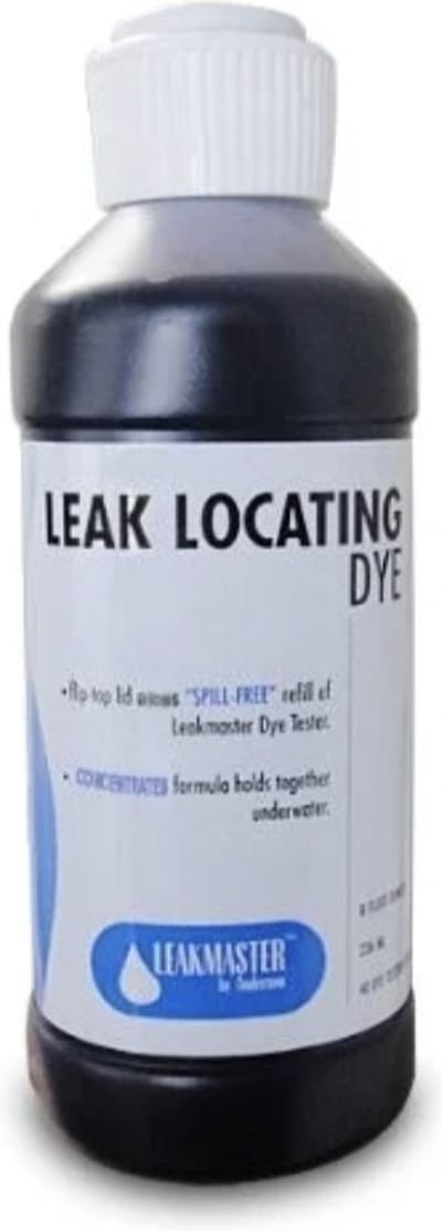 Leakmaster - zwembad lekdetectie vloeistof - blauw