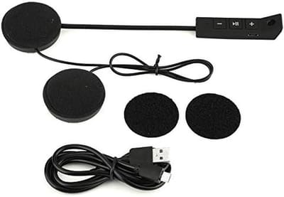 Waterdichte Motorhelm Headset Communicatiesysteem met Bluetooth 5.0 en FM-radio