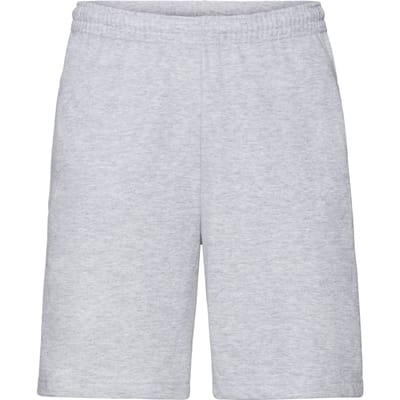 Fruit of the Loom Heren Lichtgewicht Shorts (Heide Grijs)