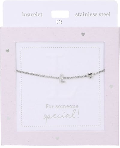 Depesche - Armband "Heart of Gold" - mot. 018 - L - silver
