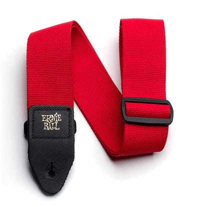Ernie Ball 4040 Polypro Gitaarband Rood