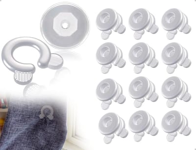 Duvet covers set met 12 paar antislipclips, herbruikbare niet-slippende clips voor dekbedovertrekken, kussenslopen en gordijnen