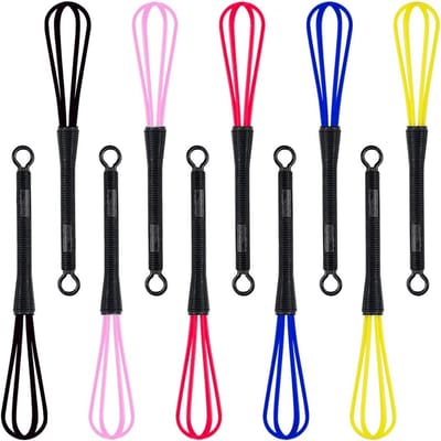 Handmatige Garde Set van 10 Stuks voor Kappers en Bakken - Perfect voor Haar Kleur, Crème en Schuim Roeren