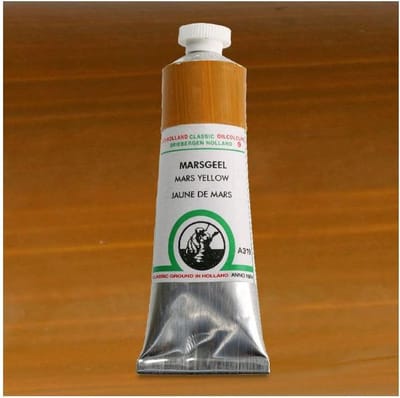 Oil paint Old Holland 40ml – 319 Mars Yellow