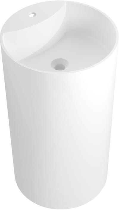 Mexen Ajax-02 vrijstaande wasbak van composiet 45 x 45 cm, wit mat - 26514500