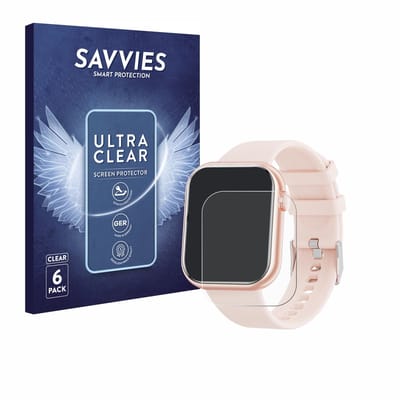 Savvies - Screenprotector voor Hwagol G20 1.85" - Folie Beschermfolie transparant 6 Stuks