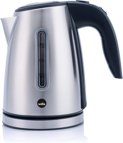Waterkoker RVS - Snelle Koker - Dagelijkse Drankjes - Automatische Uitschakeling - 1 Liter - Zilver