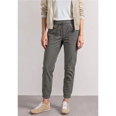 Slim Leg broek in papertouch kwaliteit