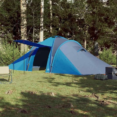 vidaXL - Koepeltent - 6-persoons - waterdicht - blauw