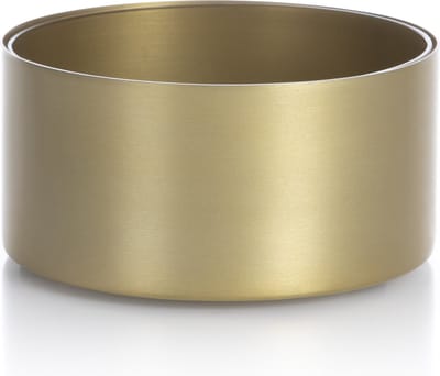 XLBoom Noella Schaal Medium - Rond - Mat Goud - Ø 17,5 cm