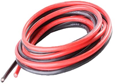 2m Zuivere Siliconen Draad Stroomkabel 10 AWG Batterijkabel voor RC-toepassingen