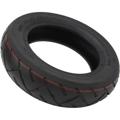 10x2.5 Elektrische Scooter Band Rubber Schokbestendigheid Elektrische Scooter Vervangingswiel voor Reparatie black