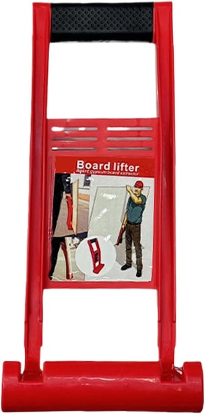 Plaatlifter Handvat - Paneel Drager - Materiaal Tillen - Anti-knijp Ontwerp - Universele Maat - Rood