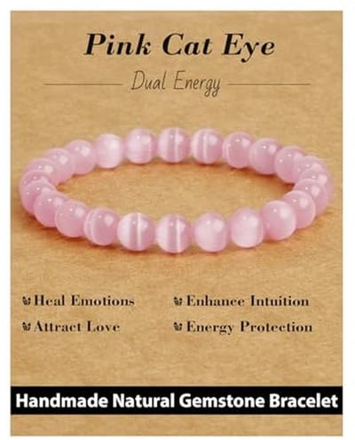 Elastische Damesarmband van Natuursteen - Yoga Chakra Armband voor Rust en Balans