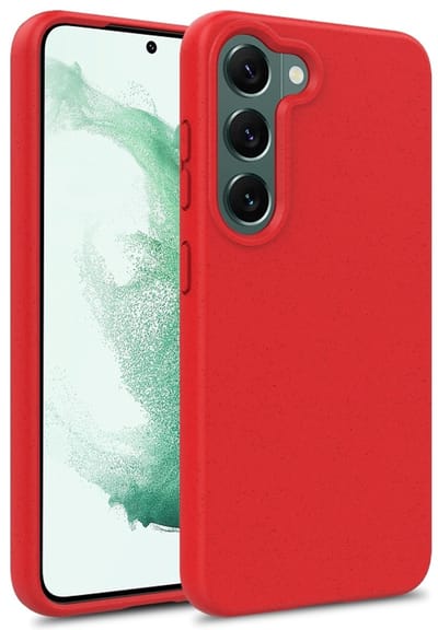 Voor Samsung Galaxy S24+ 5G Tarwestro materiaal + TPU telefoonhoesje (rood)