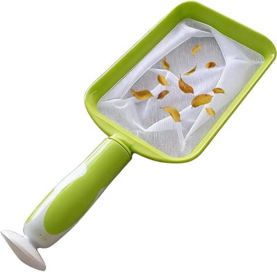 Zwembad net-zwembad schepnet-zwembad netje onderhoud - handvat niet inbegrepen - fijnmazige schep voor vijvers, aquariums, terrassen, tuinen, meren, rivieren, fonteinen, parken - groen - 23x13 cm