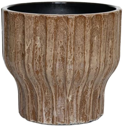 Bloempot Vigo Bruin D20 x H18 cm