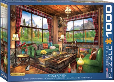 Eurographics - Gezellige Hut (Cozy Cabin) - Dominic Davison - 1000 stukjes - Legpuzzel