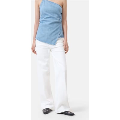 Closed Nikka White Größe: W30L30 | Ausgestellte Hosen Outlet | Damen | Weiß