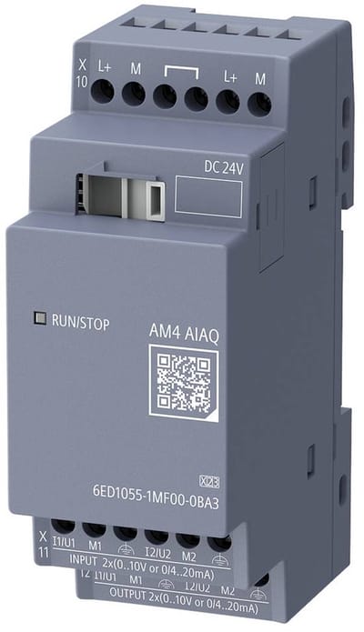 Siemens Logo! 9 6ED1055-1MF00-0BA3 PLC-uitbreidingsmodule