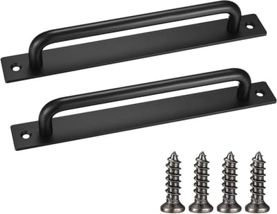 Verstelbare Deurhandgrepen voor Schuifdeuren - 2 Stuks, Aluminium Legering, Geschikt voor Binnen- en Buitentoepassingen