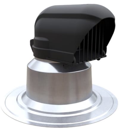 Ubbink Dakdoorvoerplaat solar kabeldoorvoer plat dak 120 geïsoleerd - 0770221