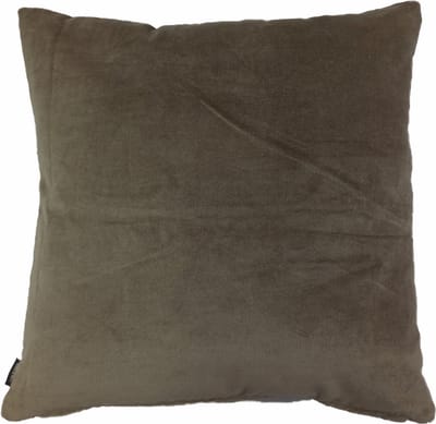 Uneven Pintuck kussen taupe 45x45cm