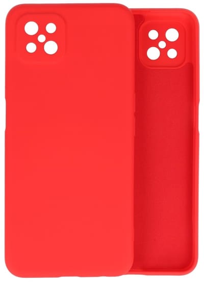 Hoesje Geschikt voor de Oppo Reno 4 Z & Oppo A92s - Fashion Color Backcover Telefoonhoesje - Rood