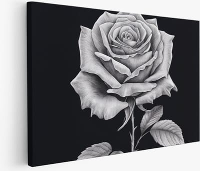 Saammp - Muurcirkel Hout - Vrouw - Bloemen - Goud - Abstract - Ø 80 - Wandcirkel - Wanddecoratie Cirkel - Muurdecoratie Woonkamer - Slaapkamer decoratie - Rond Schilderij