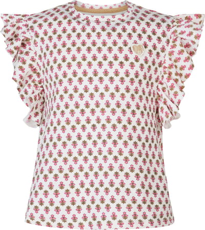 Noppies T-shirt Polkton - Pristine - Maat 140
