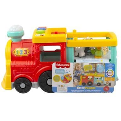 Fisher Price Little People Grote ABC Dierentrein Grijp- en bijtspeelgoed Speelfiguren & personages