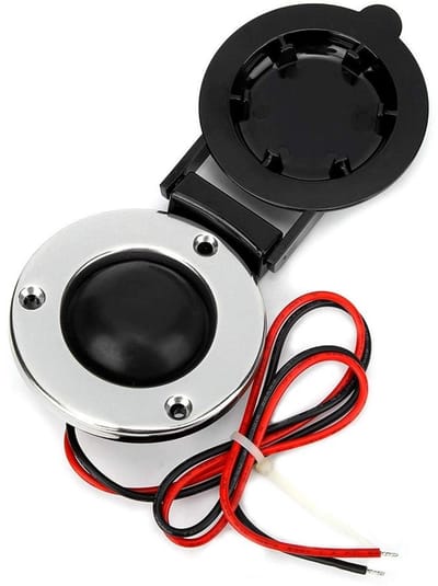 Dailygoody - Elektrische Anker Lier Schakelaar - Draadloze Remote Windlass - Universele Voetschakelaar - Compact Formaat - Anker Lier Schakelaar - Ges