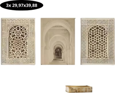 Bovista Islamitische Producten - Muurkunst - Ramadan - Cadeau Voor Ramadan - Wanddecoratie