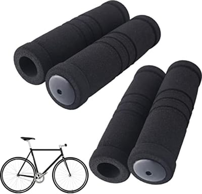 Fietsstuurhoezen Set van 4 - Antislip Schuim Handgrepen voor Comfortabel Fietsen