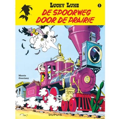 Spoorweg Door De Prairie - Lucky Luke (New Look) - René Goscinny