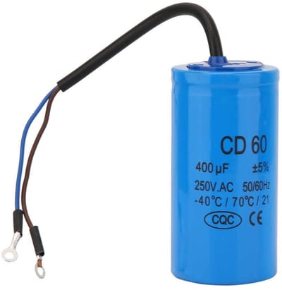 Dailygoods- Motorcondensator 250V 400uF - Startcondensator - Hittebestendig - Slagvast - Duurzaam - Geschikt voor airconditioning en compressoren