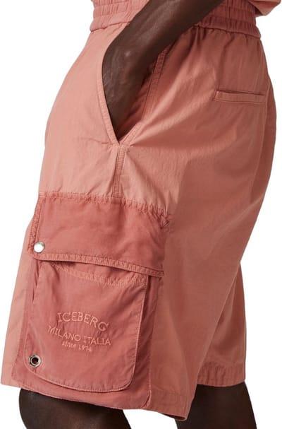 Iceberg Heren Korte Broek Rood D050-0032/4371