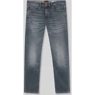 slim fit jeans van katoenmix model 'DELAWARE'