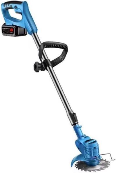 Elektrische Grastrimmer - Draagbare Tuin Tool - Gazon Onderhoud - Lithium Aangedreven - 1.00 Eenheid - Zwart
