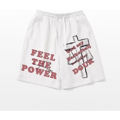 Shorts Homme Été Ample Jambe Large Pantalon Mi-long Couple Cordon de Serrage Décontracté Pantalon Cinq Points 5XL blanc