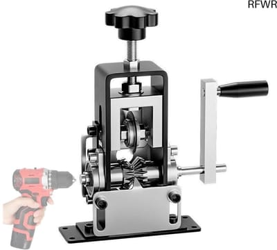 RFWR® Draadstripper Handmatig en Elektrisch voor 1-25 mm Koper Draad Recycling