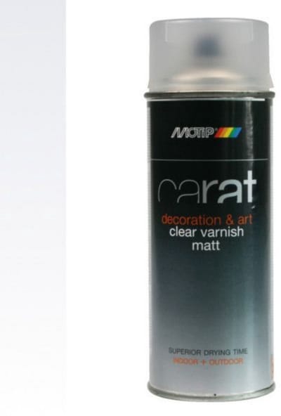 Motip Carat Blanke Lak Mat - 400 ml - Mat
