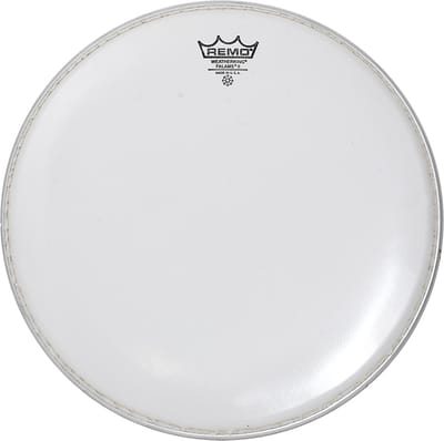 Remo Falam K, 14", wit glatt, Marching Batter - Marching snare drumvel