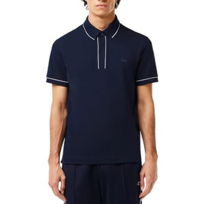 regular fit poloshirt van katoenmix