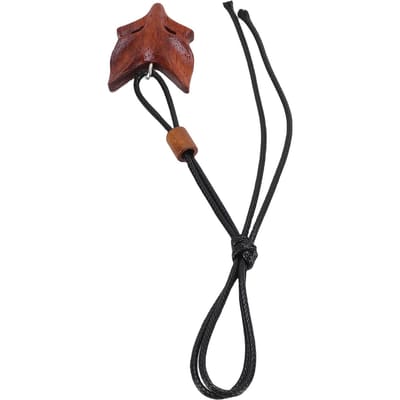 Vos Houten Hanger Ketting Innovatieve Verstelbare Sleutelhanger Tas Hanger Accessoire voor Mannen en Vrouwen black