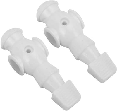 Tafelvoetbalmannen - Spelonderdelen - Spelreparatie - Toernooi stijl - 2 stuks - Wit
